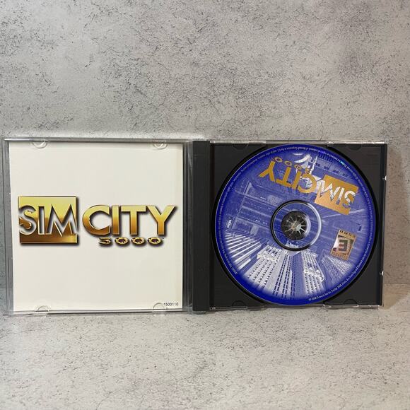 Vintage 1998 SimCity 3000 PC CD-ROM by Maxis - Picture 6 of 6